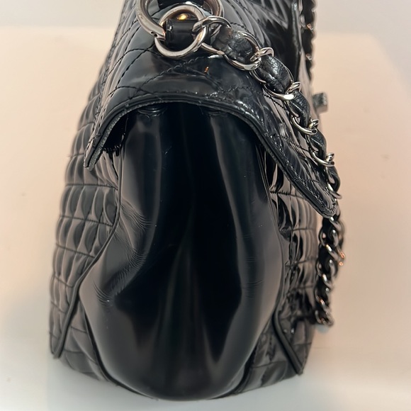 Chanel Glazed Lambskin Quilted Mademoiselle Kelly Top Handle Shoulder Bag, 2009 - Picture 13 of 17